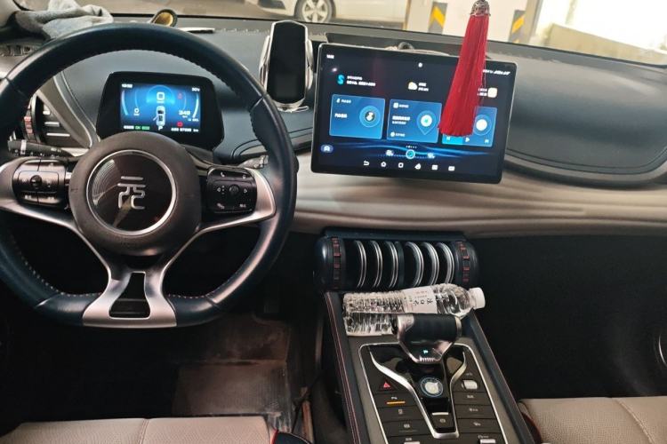 Used BYD Yuan PLUS 2022 510 km Luxury Version Center Console