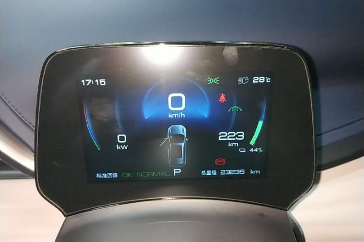 Used BYD Yuan PLUS 2022 510 km Flagship Version Instrument Cluster
