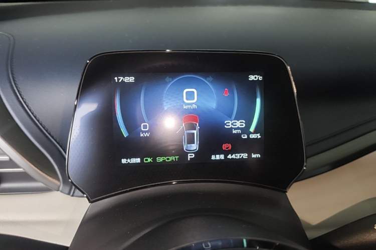 Used BYD Yuan PLUS 2022 510 km Luxury Version Instrument Cluster