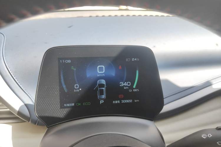 Used BYD Yuan PLUS 2022 510 km Flagship Version Instrument Cluster