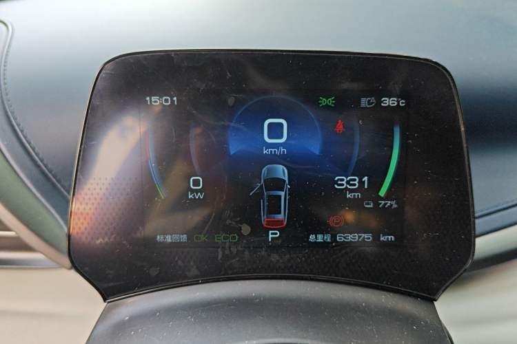 Used BYD Yuan PLUS 2022 430 km Luxury Version Instrument Cluster