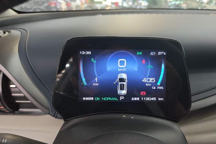 Used BYD Yuan PLUS 2022 510 km Flagship Version Instrument Cluster
