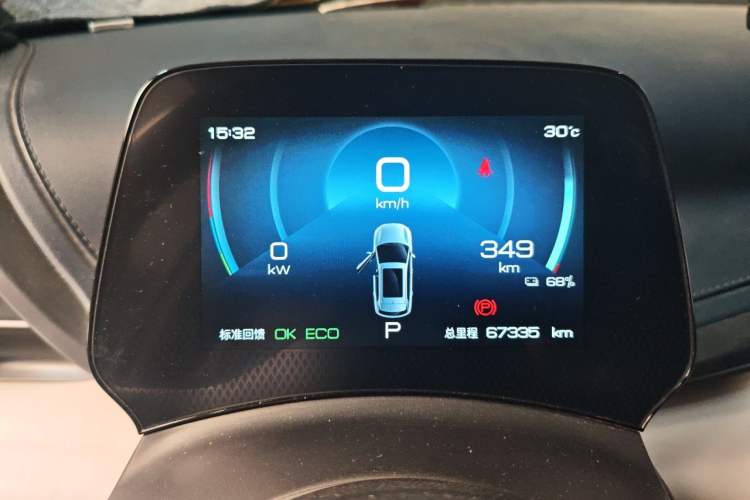 Used BYD Yuan PLUS 2022 510 km Luxury Version Instrument Cluster
