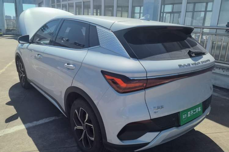 Used BYD Yuan PLUS 2022 510 km Luxury Version Rear Left 45 Deg