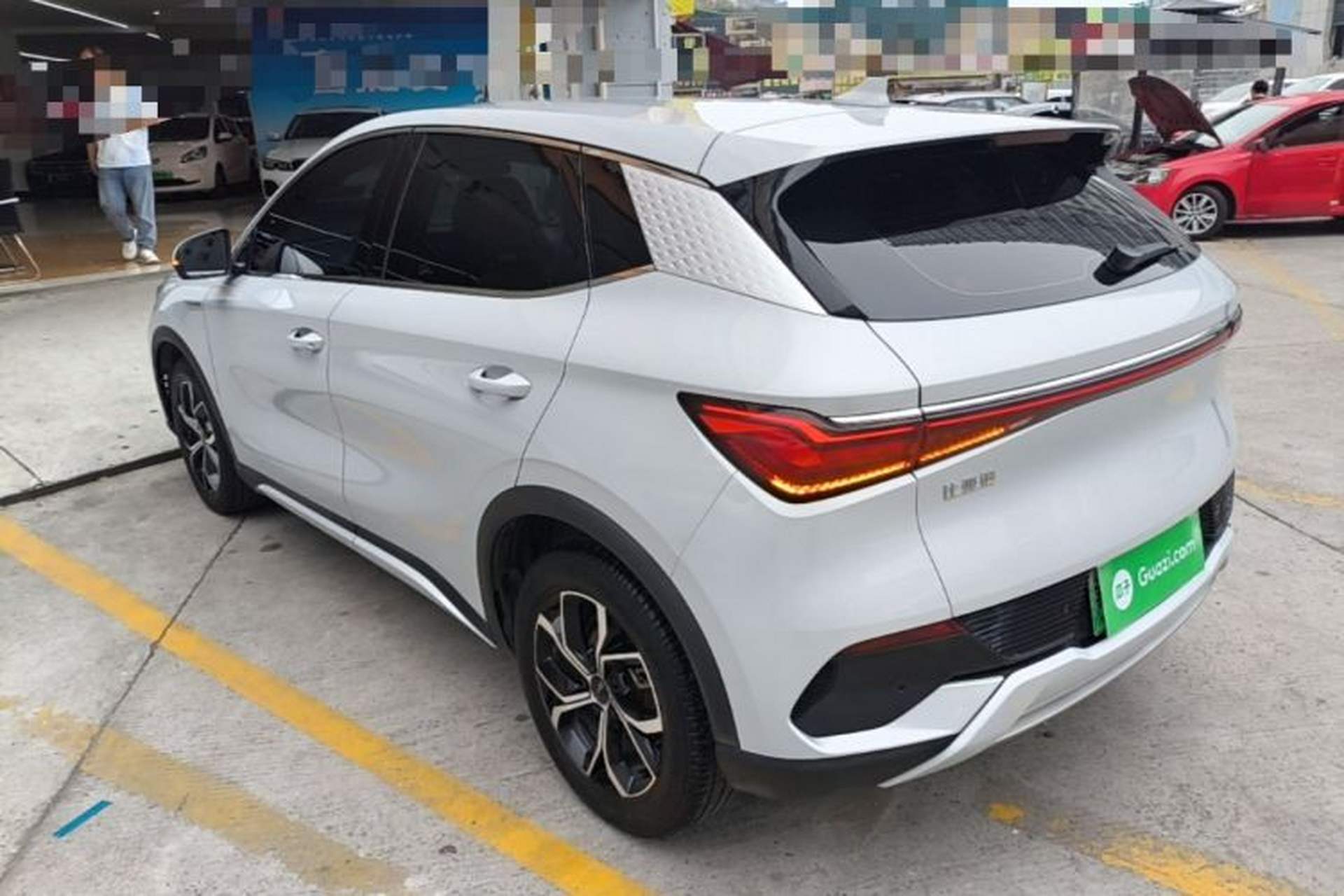 Used BYD Yuan PLUS 2022 510 km Luxury Version Rear Left 45 Deg