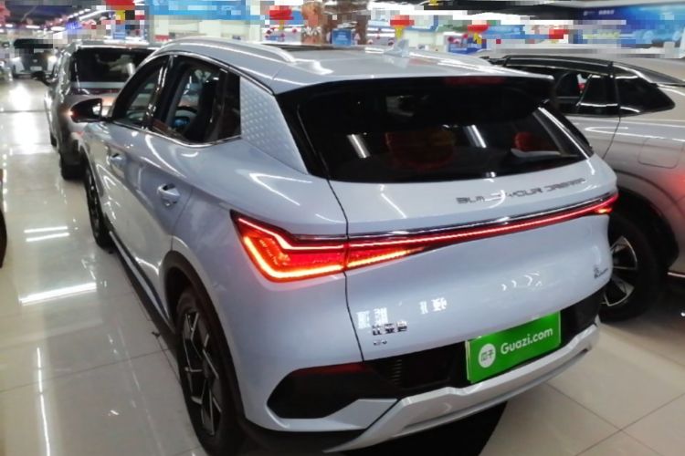 Used BYD Yuan PLUS 2022 510 km Flagship Version Rear Left 45 Deg