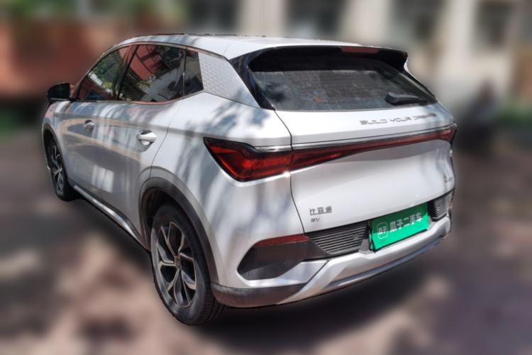 Used BYD Yuan PLUS 2022 510 km Luxury Version Rear Left 45 Deg