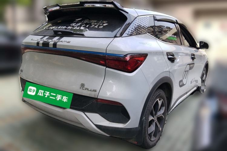 Used BYD Yuan PLUS 2022 510 km Luxury Version Rear Right 45 Deg