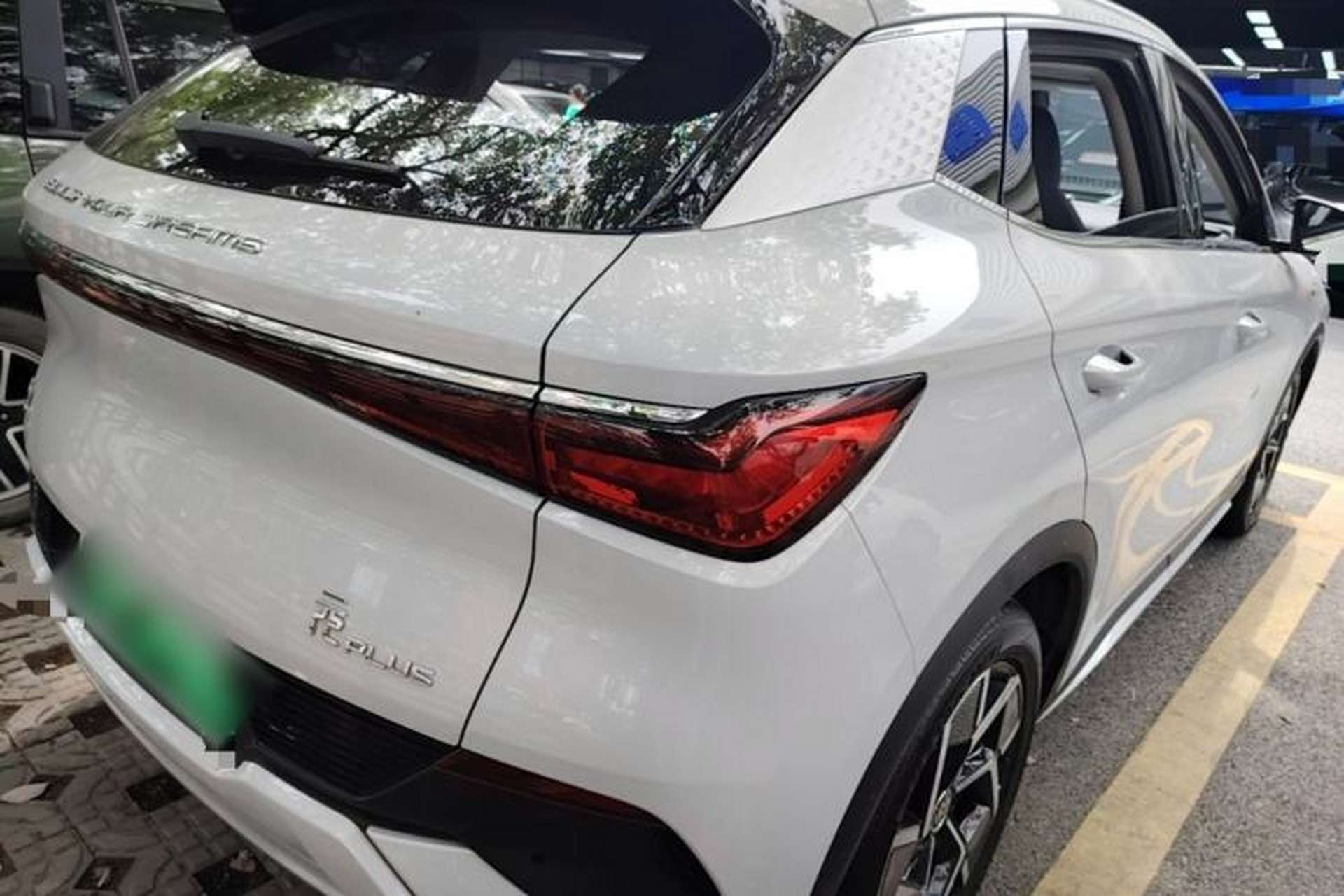 Used BYD Yuan PLUS 2022 510KM Flagship PLUS Rear Right 45 Deg