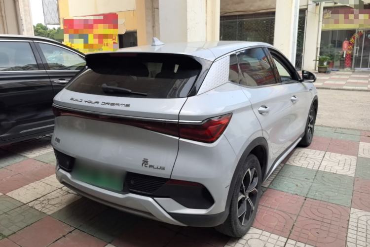 Used BYD Yuan PLUS 2022 430 km Luxury Version Rear Right 45 Deg