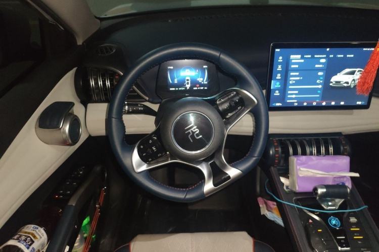 Used BYD Yuan PLUS 2022 430 km Luxury Version Steering Wheel