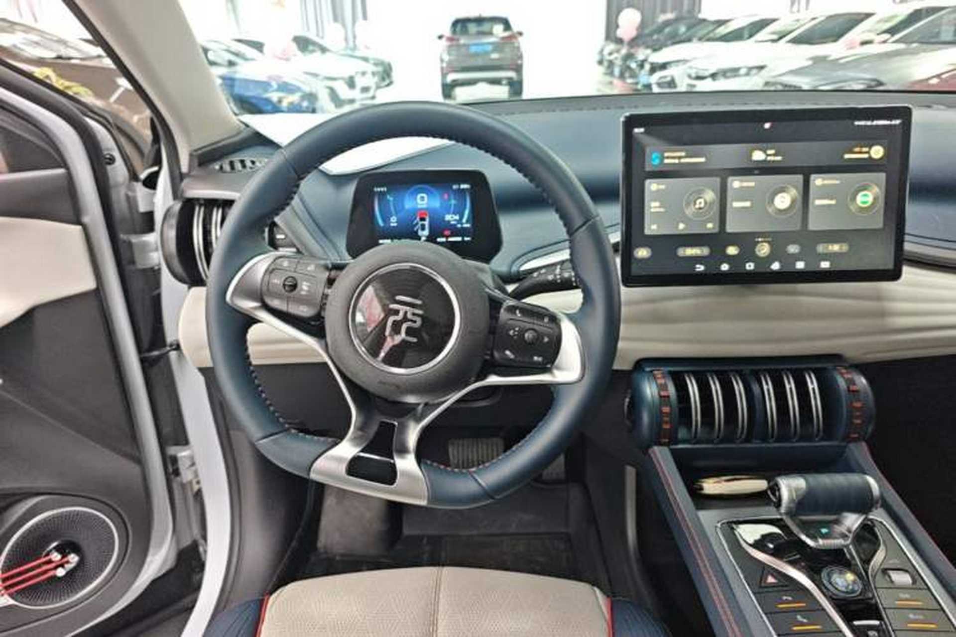 Used BYD Yuan PLUS 2022 510 km Flagship Version Steering Wheel
