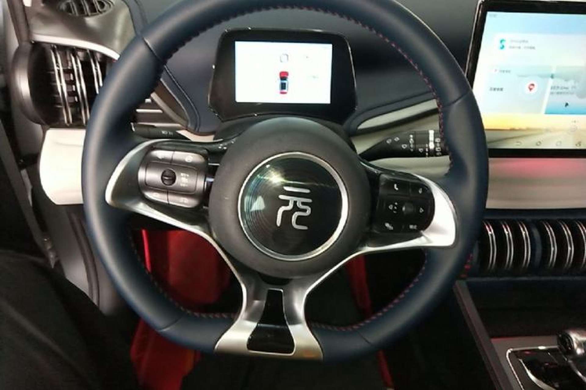 Used BYD Yuan PLUS 2022 510 km Flagship Version Steering Wheel