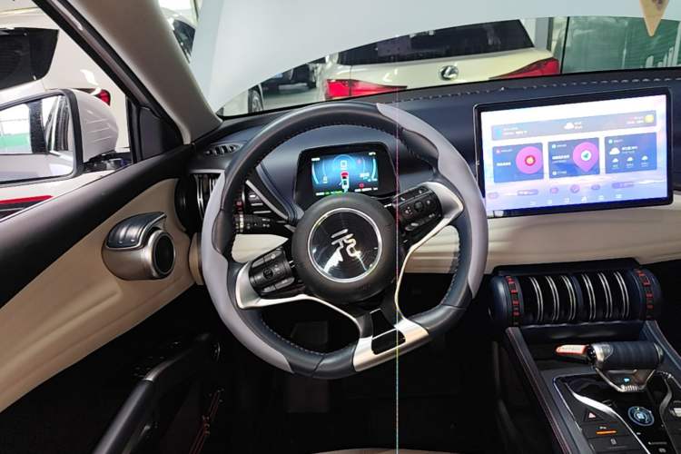 Used BYD Yuan PLUS 2022 430 km Luxury Version Steering Wheel