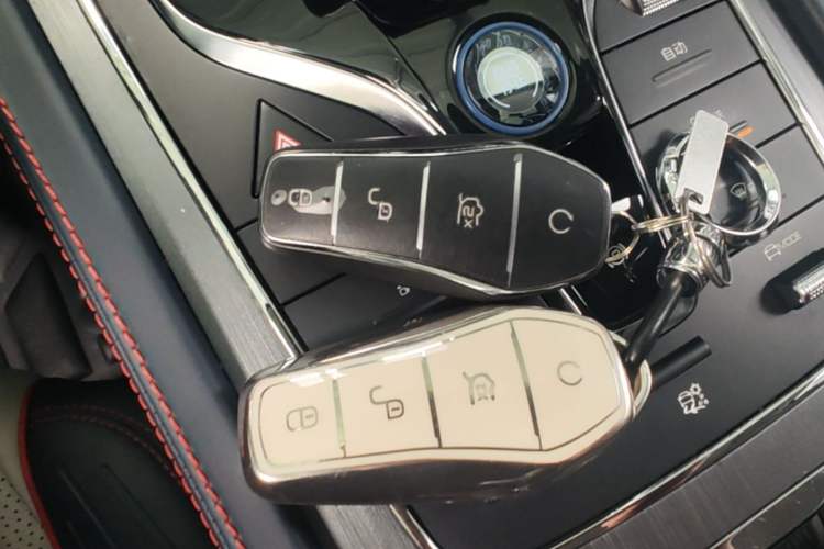 Used BYD Yuan PLUS 2022 430 km Luxury Version Vehicle Key