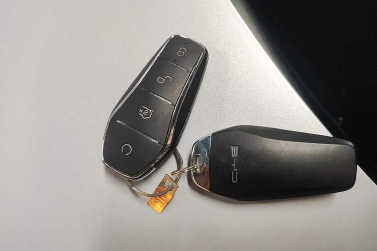 Used BYD Yuan PLUS 2022 510 km Flagship Version Vehicle Key