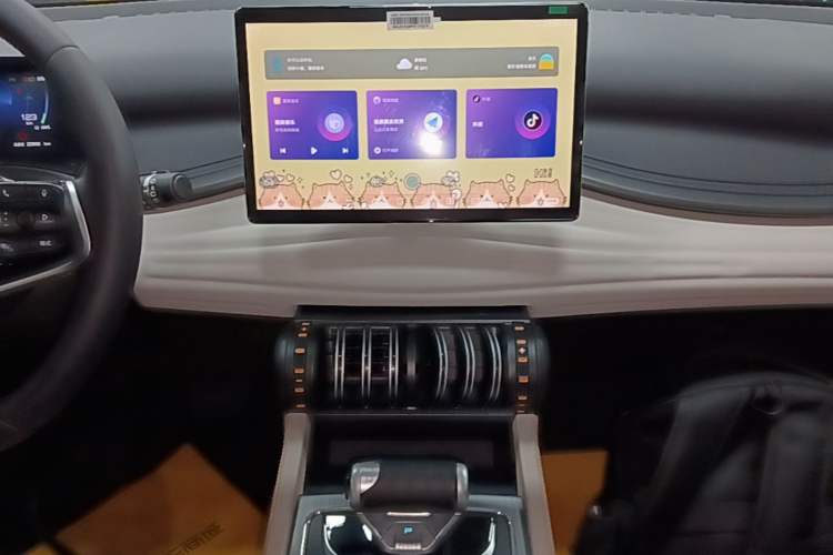 Used BYD Yuan PLUS 2023 Champion Edition 430KM Superior Model Audio And AC Panel