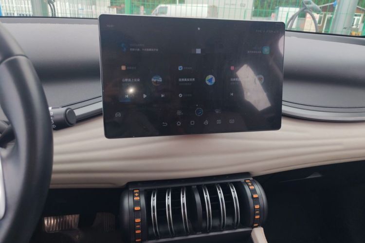 Used BYD Yuan PLUS 2023 Champion Edition 510KM Superior Model Audio And AC Panel