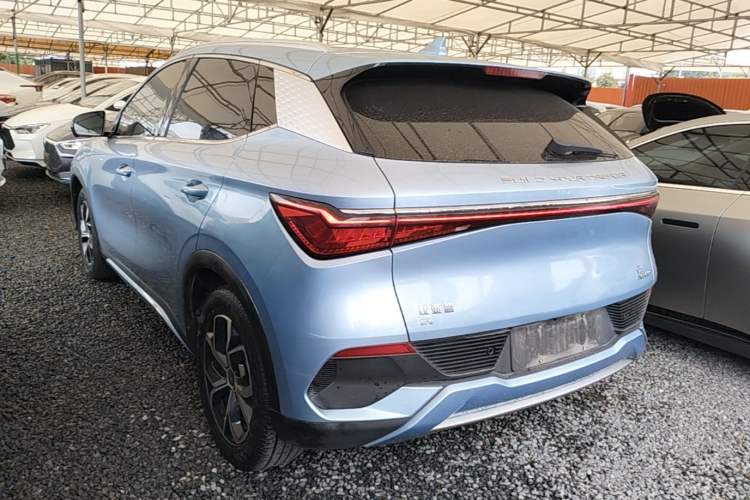Used BYD Yuan PLUS 2023 Champion Edition 430KM Superior Model Rear Left 45 Deg