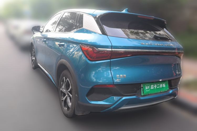 Used BYD Yuan PLUS 2023 Champion Edition 510KM Leading Model Rear Left 45 Deg