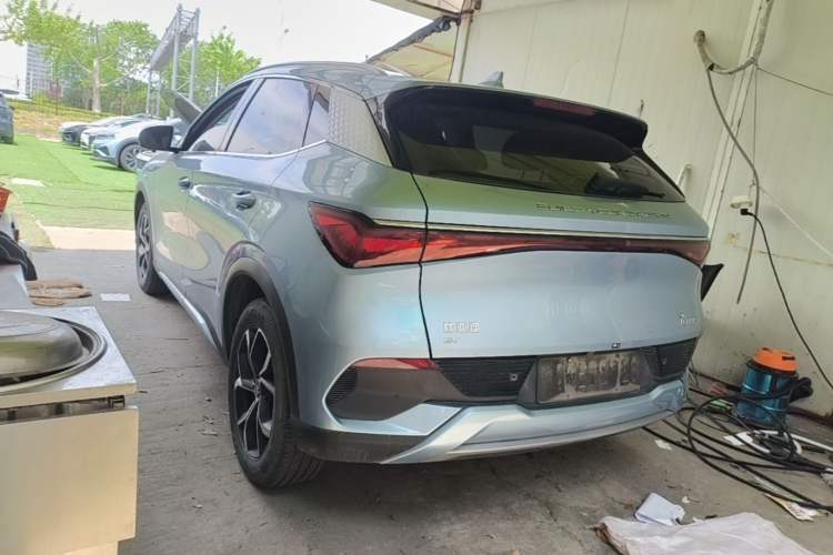 Used BYD Yuan PLUS 2023 Champion Edition 510KM Leading Model Rear Left 45 Deg