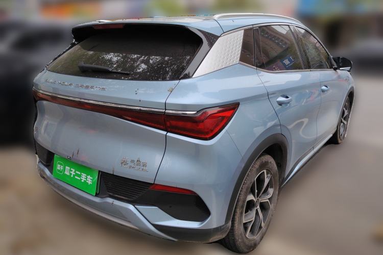 Used BYD Yuan PLUS 2023 Champion Edition 430KM Superior Model Rear Right 45 Deg