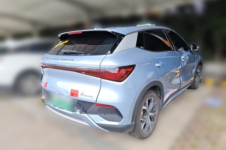 Used BYD Yuan PLUS 2023 Champion Edition 430KM Leading Model Rear Right 45 Deg