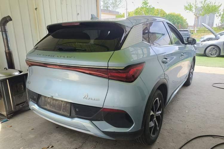 Used BYD Yuan PLUS 2023 Champion Edition 510KM Leading Model Rear Right 45 Deg