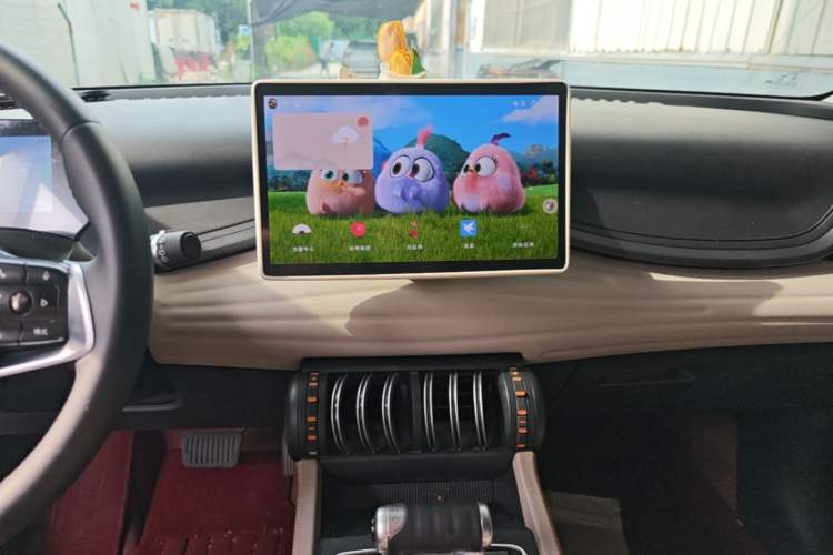 Used BYD Yuan PLUS 2023 Champion Edition 430KM Superior Model Audio And AC Panel