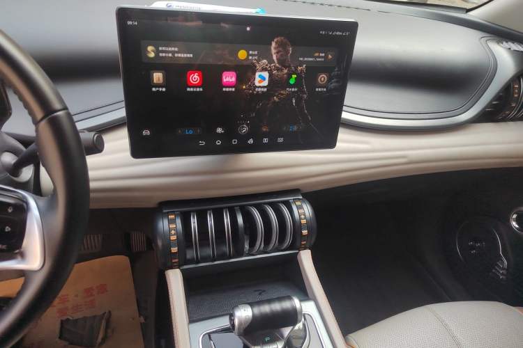 Used BYD Yuan PLUS 2023 Champion Edition 430KM Leading Model Audio And AC Panel