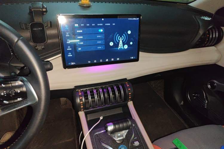 Used BYD Yuan PLUS 2023 Champion Edition 510KM Leading Model Audio And AC Panel