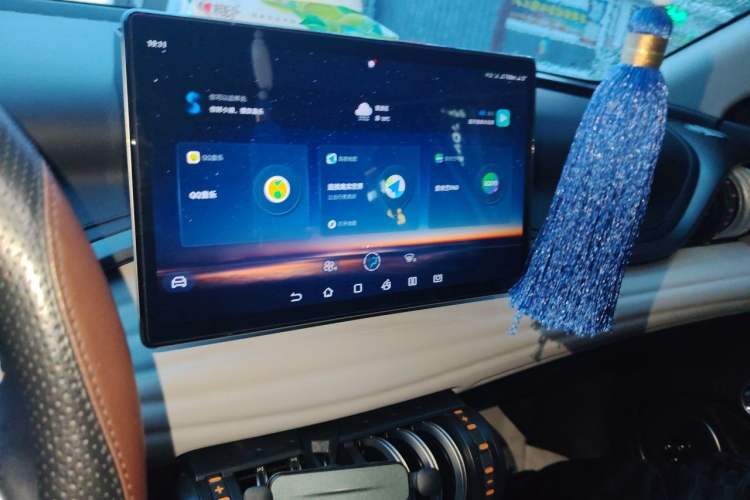 Used BYD Yuan PLUS 2023 Champion Edition 430KM Leading Model Audio And AC Panel