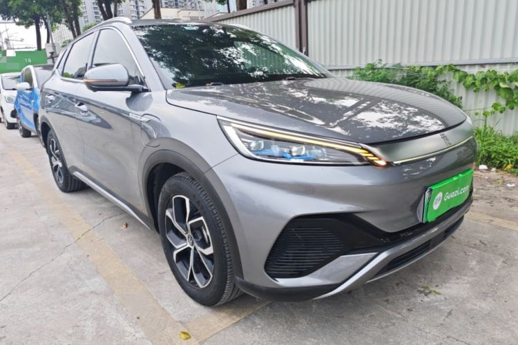 Used BYD Yuan PLUS 2023 Champion Edition 430KM Superior Model Front Right 45 Deg