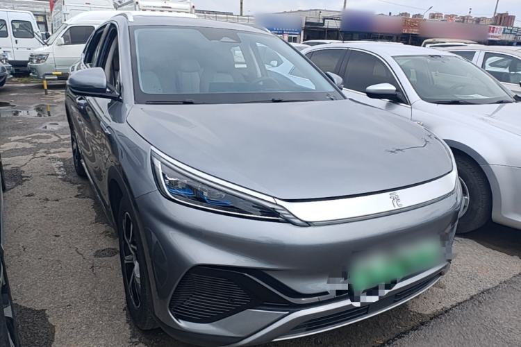 Used BYD Yuan PLUS 2023 Champion Edition 430KM Superior Model Front Right 45 Deg
