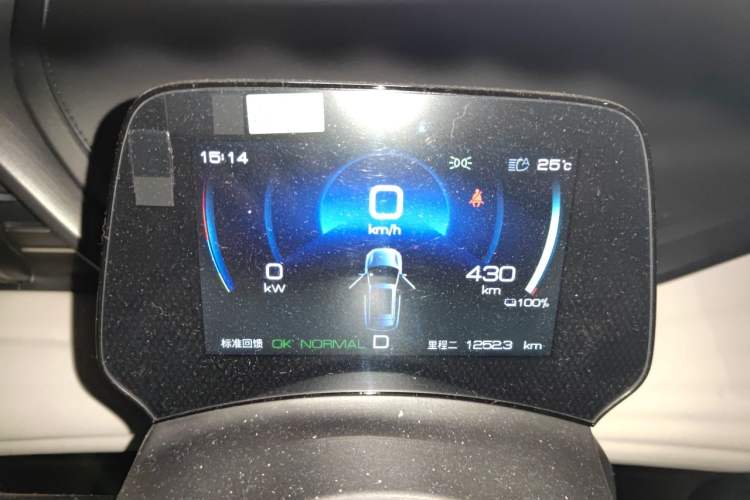 Used BYD Yuan PLUS 2023 Champion Edition 430KM Superior Model Instrument Cluster