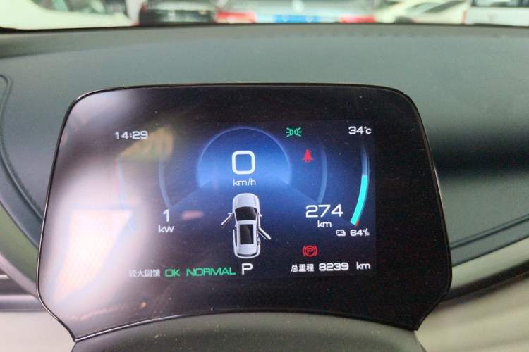 Used BYD Yuan PLUS 2023 Champion Edition 430KM Leading Model Instrument Cluster