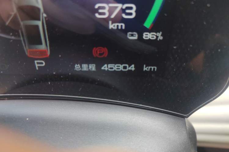 Used BYD Yuan PLUS 2023 Champion Edition 430KM Leading Model Odometer Close Up
