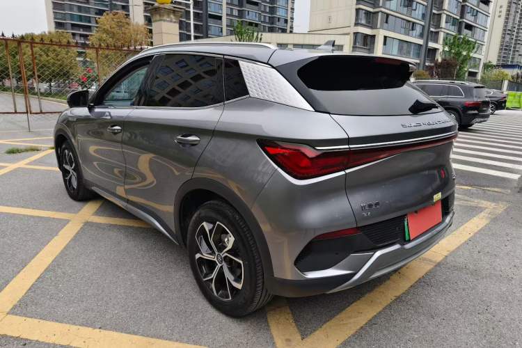Used BYD Yuan PLUS 2023 Champion Edition 430KM Superior Model Rear Left 45 Deg