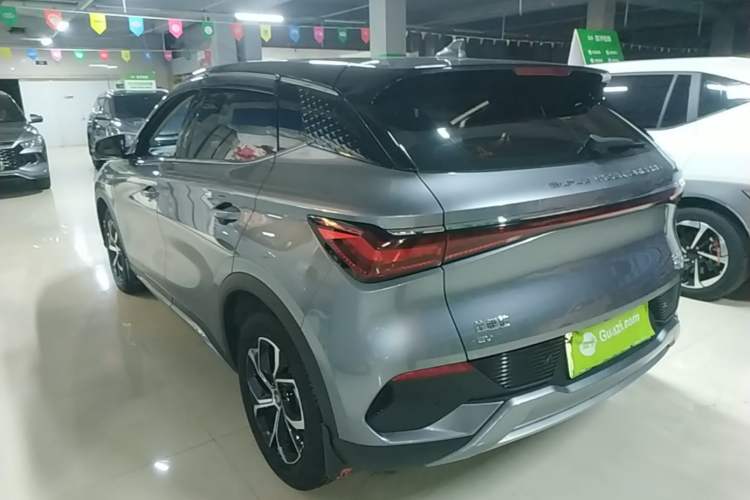 Used BYD Yuan PLUS 2023 Champion Edition 430KM Leading Model Rear Left 45 Deg