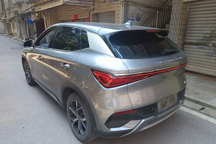 Used BYD Yuan PLUS 2023 Champion Edition 510KM Leading Model Rear Left 45 Deg