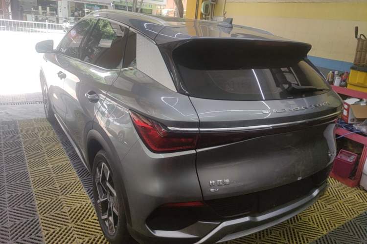 Used BYD Yuan PLUS 2023 Champion Edition 510KM Superior Model Rear Left 45 Deg