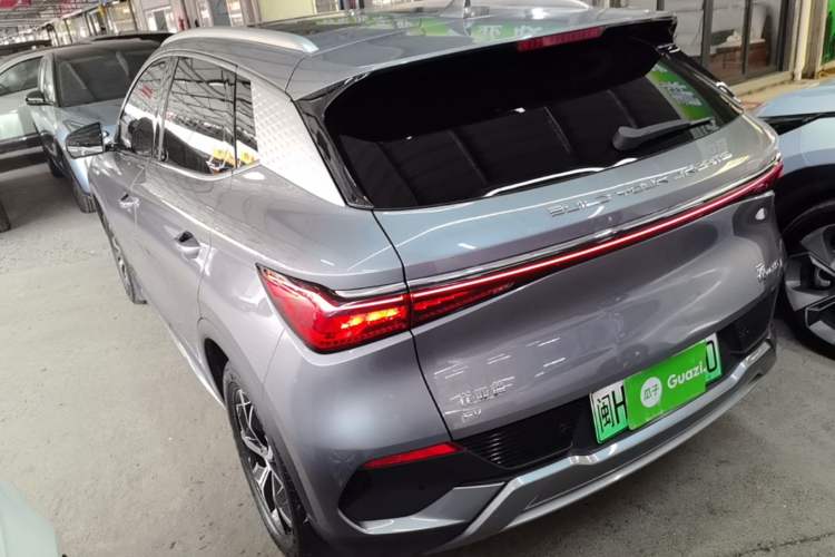 Used BYD Yuan PLUS 2023 Champion Edition 430KM Superior Model Rear Left 45 Deg