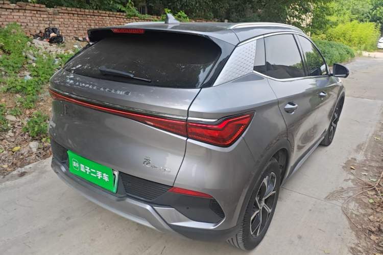 Used BYD Yuan PLUS 2023 Champion Edition 430KM Superior Model Rear Right 45 Deg