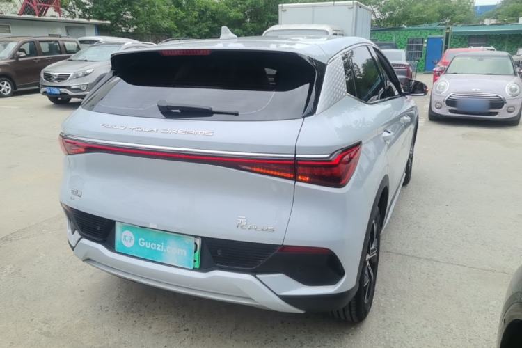 Used BYD Yuan PLUS 2023 Champion Edition 430KM Leading Model Rear Right 45 Deg
