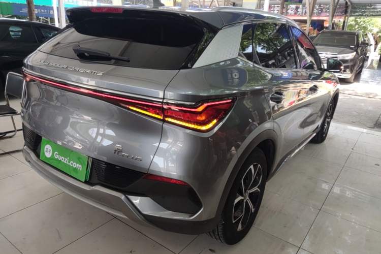 Used BYD Yuan PLUS 2023 Champion Edition 430KM Superior Model Rear Right 45 Deg