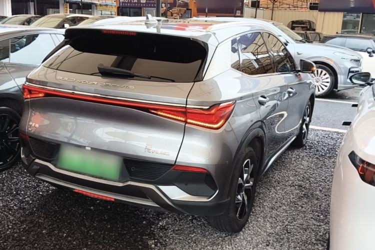 Used BYD Yuan PLUS 2023 Champion Edition 430KM Superior Model Rear Right 45 Deg