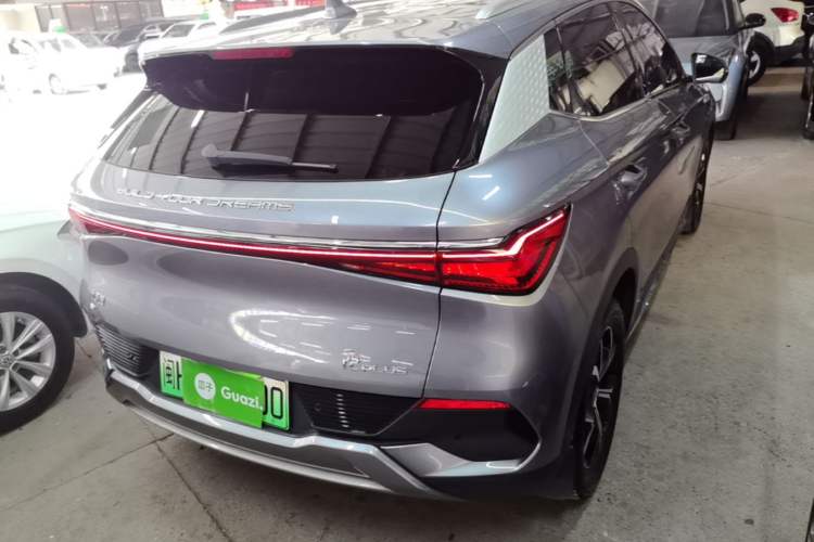 Used BYD Yuan PLUS 2023 Champion Edition 430KM Superior Model Rear Right 45 Deg