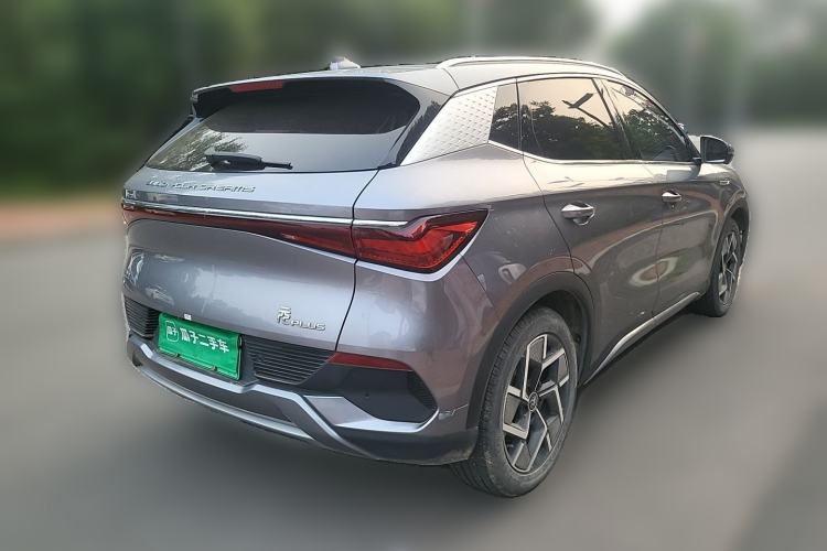 Used BYD Yuan PLUS 2023 Champion Edition 510KM Superior Model Rear Right 45 Deg