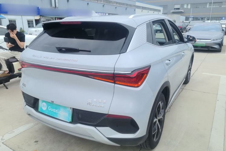 Used BYD Yuan PLUS 2023 Champion Edition 430KM Superior Model Rear Right 45 Deg