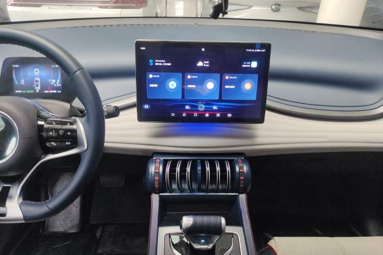 Used BYD Yuan PLUS 2023 Champion Edition 430KM Superior Model Audio And AC Panel